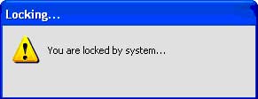 Lock computer using SurveilStar Console