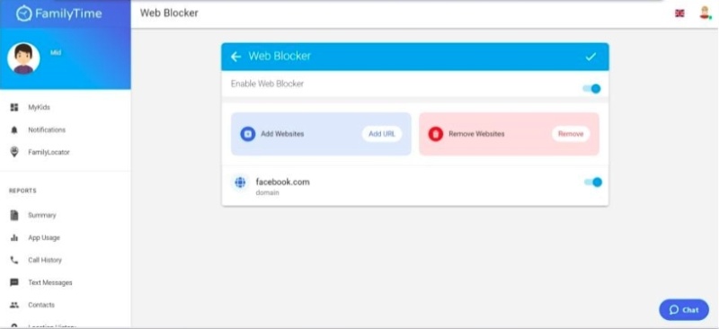 FamilyTime Parental Control Software For PC