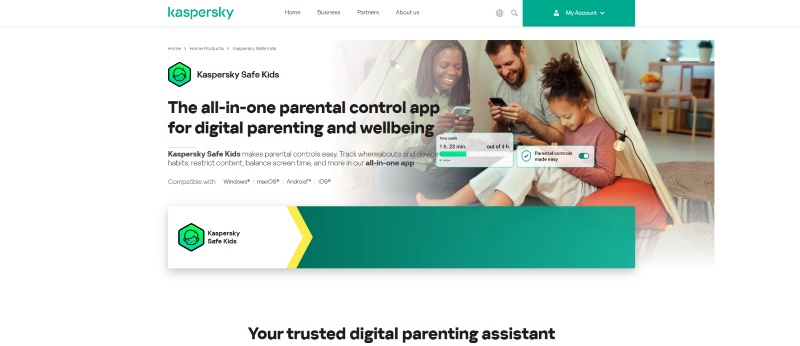 Kaspersky Safe Kids Parental Control Software For PC