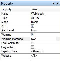 Website Policy Property